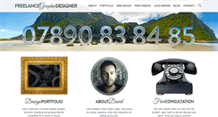 Desktop Screenshot of freelancegraphicdesigner.co.uk